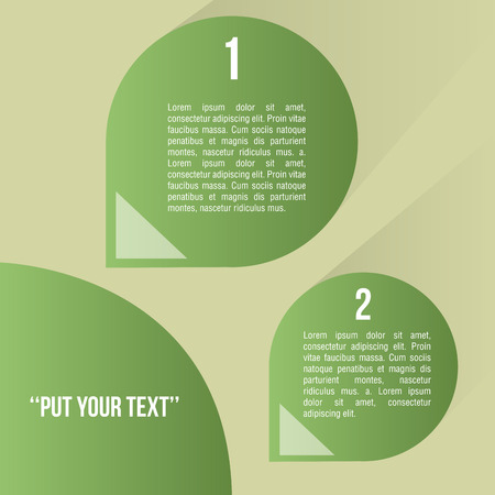 a set of green pins with text for data managementのイラスト素材