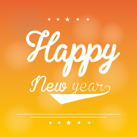 a yellow background with text for new yearのイラスト素材