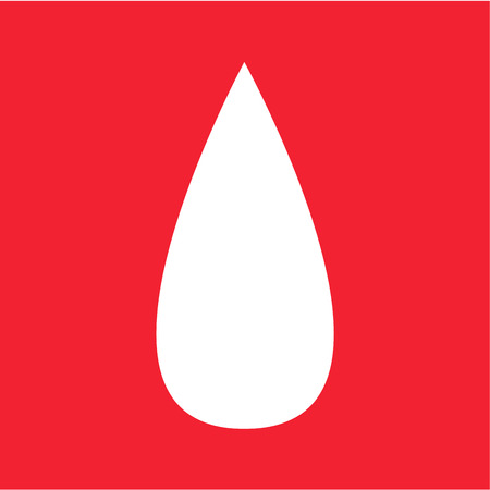 Isolated medical icon on a colored background. Vector illustrationのイラスト素材