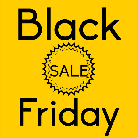 Colored background with text for black fridayのイラスト素材