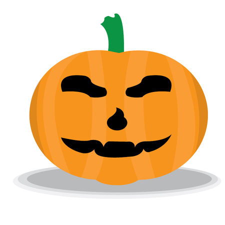 Isolated halloween traditional object on a white backgroundのイラスト素材