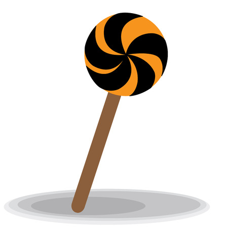 Isolated halloween traditional object on a white backgroundのイラスト素材