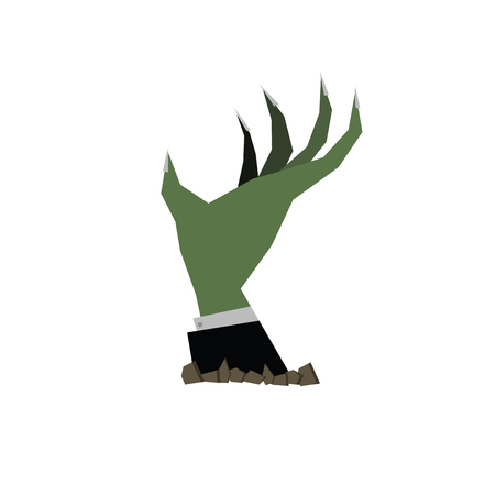 Isolated halloween icon on a white backgroundのイラスト素材