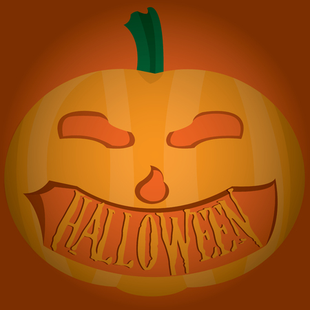 Colored background with traditional elements for halloweenのイラスト素材