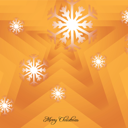 Colored background with snowflakes and text for christmasのイラスト素材
