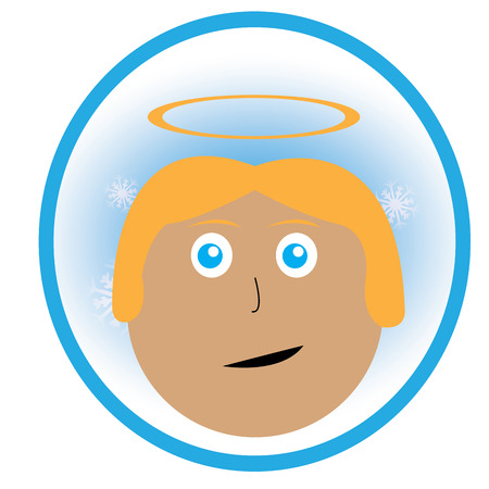 Isolated christmas icon on a white backgroundのイラスト素材