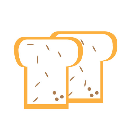 Isolated bakery icon on a white backgroundのイラスト素材