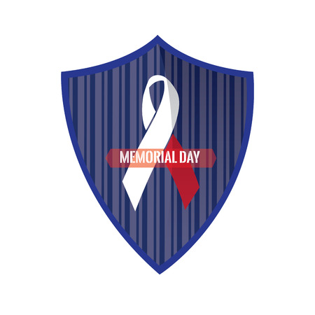 Isolated heraldry shield with texture and a peace symbol on a white backgroundのイラスト素材