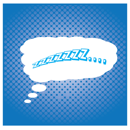 Blue textured background with an isolated comic expressionのイラスト素材