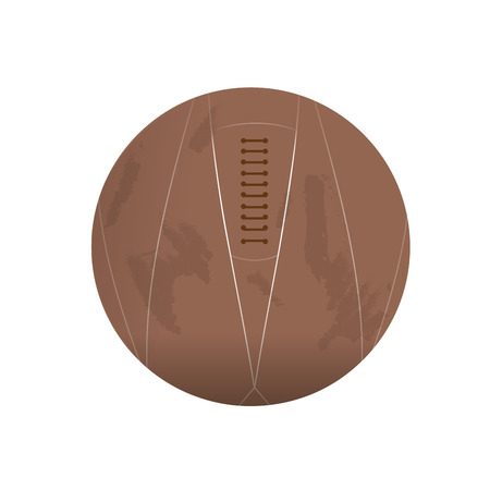 Isolated handball ball on a white backgroundのイラスト素材