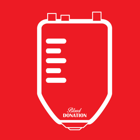 Blood donation, Vector illustrationのイラスト素材