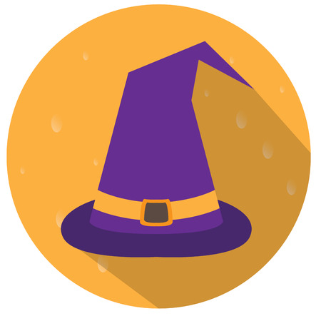 Isolated halloween icon on a stamp, Vector illustrationのイラスト素材