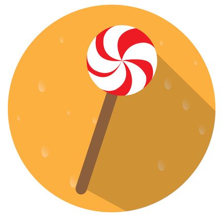 Isolated ghost icon on a stamp, Vector illustrationのイラスト素材