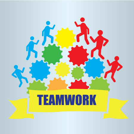 Business teamwork concept design, Vector illustrationのイラスト素材