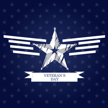 Veteran's day graphic design, Vector illustrationのイラスト素材