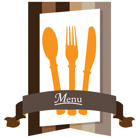 Isolated modern menu label design, Vector illustrationのイラスト素材