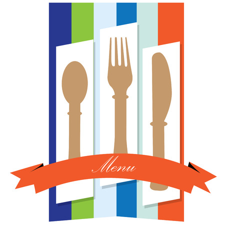 Isolated modern menu label design, Vector illustrationのイラスト素材