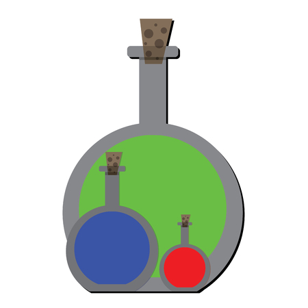 Isolated halloween icon on a white background, Vector illustrationのイラスト素材