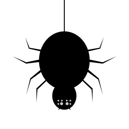 Isolated halloween icon on a white background, Vector illustrationのイラスト素材