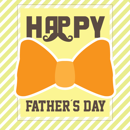 Happy fathers day graphic design, Vector illustrationのイラスト素材