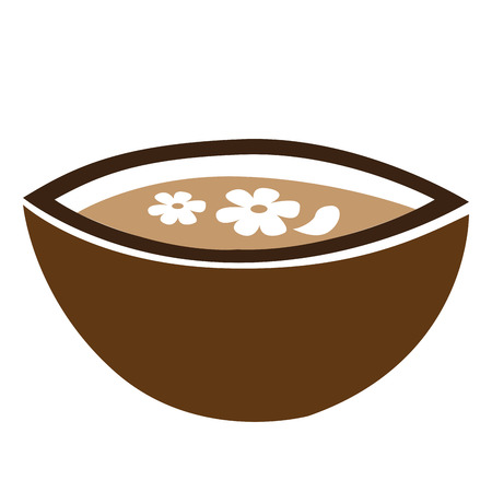Isolated spa icon on a white background, Vector illustrationのイラスト素材