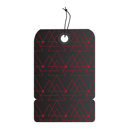 Isolated empty sale label on a white background, Vector illustrationのイラスト素材