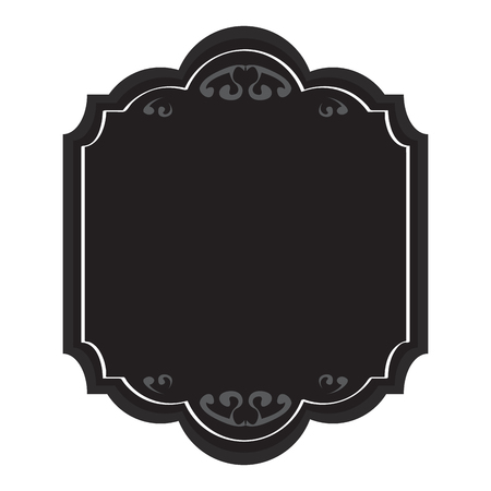 Isolated empty vintage sale label, Vector illustrationのイラスト素材