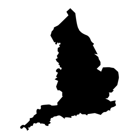 Map of Englandのイラスト素材