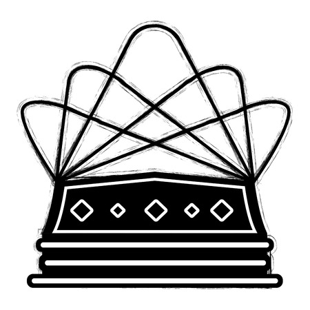 Isolated royal crownのイラスト素材