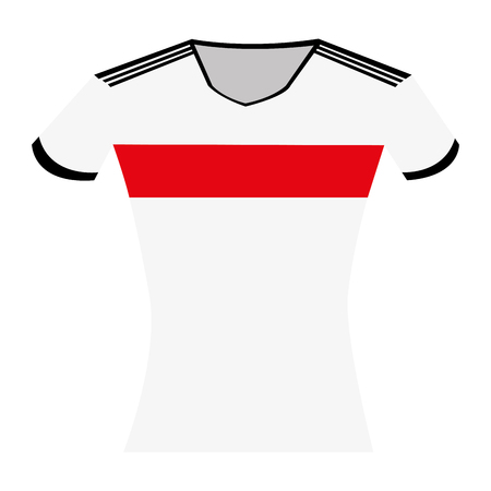 Isolated sport uniformのイラスト素材