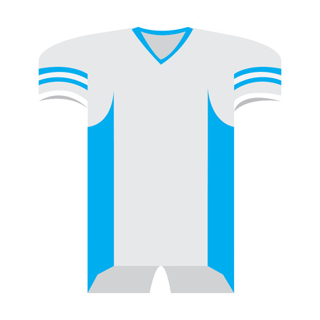 Isolated sport uniform illustration.のイラスト素材