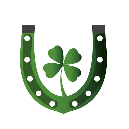 Patrick day horseshoeのイラスト素材