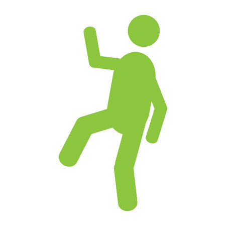 Isolated businessman iconのイラスト素材