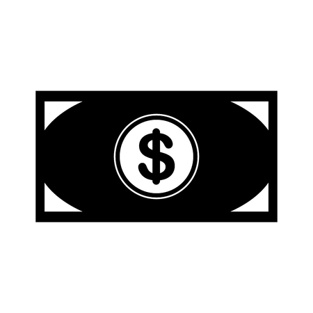 Currency bill icon image vector illustration designのイラスト素材