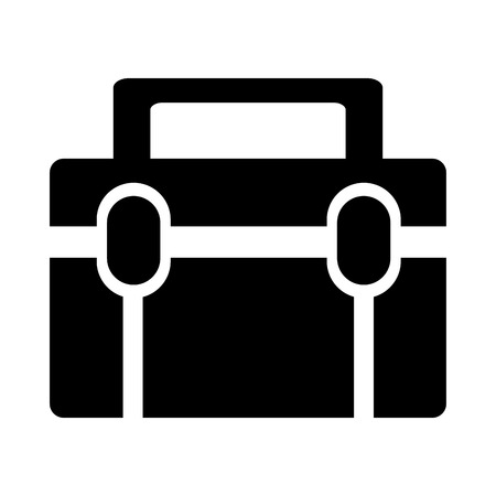 Business suitcase icon imageのイラスト素材