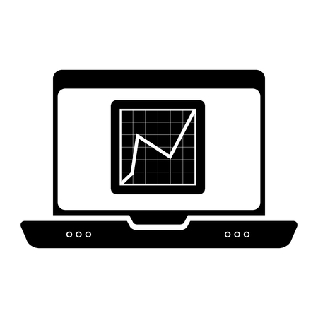 Laptop computer icon imageのイラスト素材