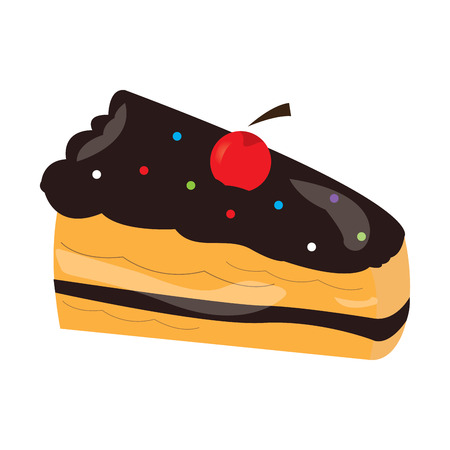 Isolated cake illustration illustration.のイラスト素材