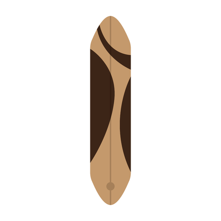 Isolated surfboard imageのイラスト素材