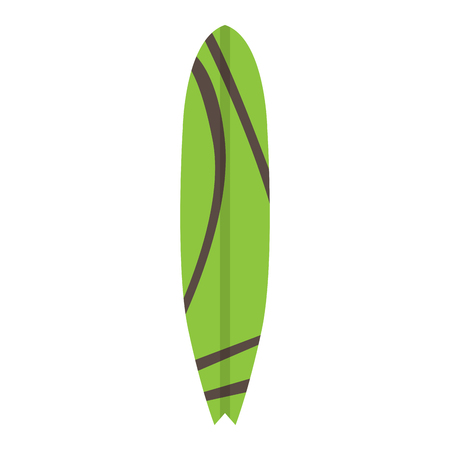 Isolated surfboard imageのイラスト素材