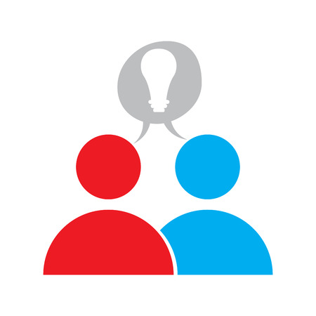 Teamwork concept iconのイラスト素材