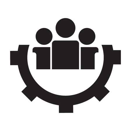 Teamwork concept iconのイラスト素材