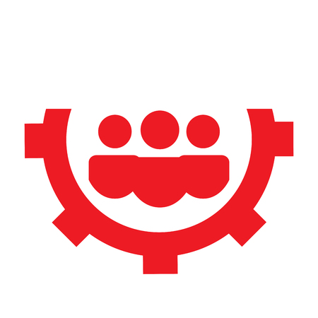 Teamwork concept iconのイラスト素材