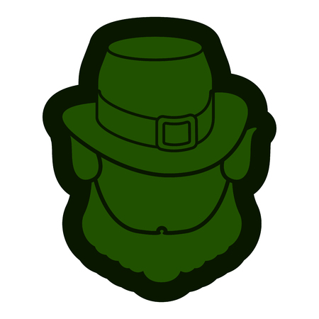 Leprechaun cartoon characterのイラスト素材
