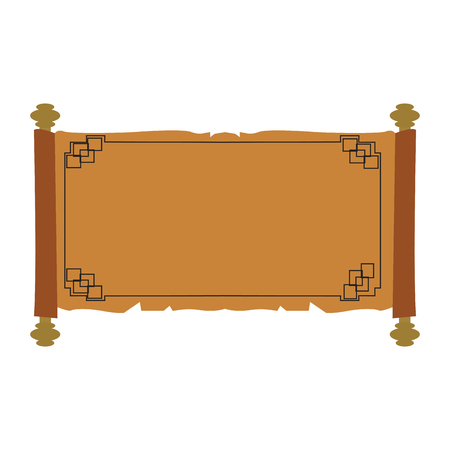 Empty parchment paperのイラスト素材