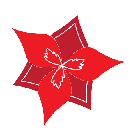 Isolated flower imageのイラスト素材