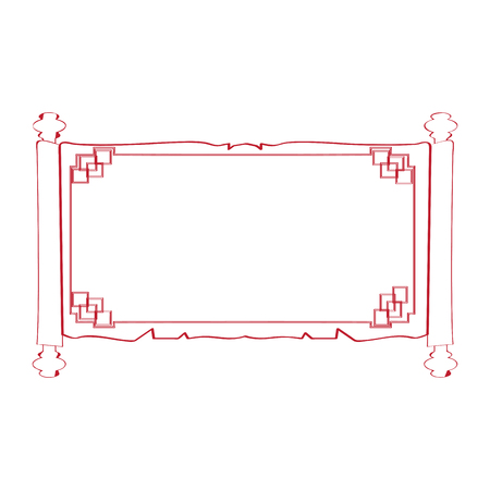 Empty parchment paper image. Vector illustration designのイラスト素材