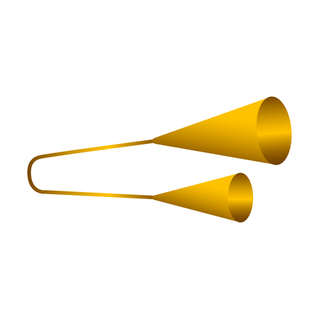 Isolated agogo. Musical instrumentのイラスト素材