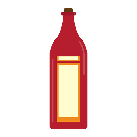 Bottle of wineのイラスト素材