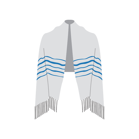 Jewish tallit imageのイラスト素材
