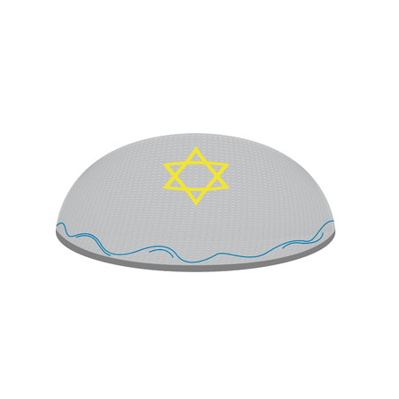 Jewish kippa imageのイラスト素材